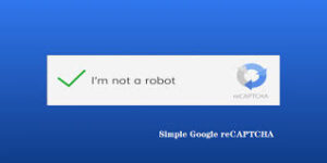 Simple Google reCAPTCHA
