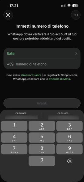 Nuovo Numero Di Telefono