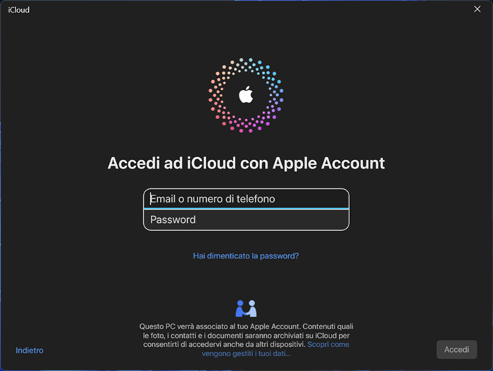 Accedi A Icloud Con Account Apple Da Pc Windows