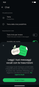 Trascrizioni Messaggi Vocali Whatsapp Versione Android