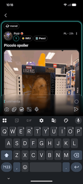 Universi App Boo Interazione
