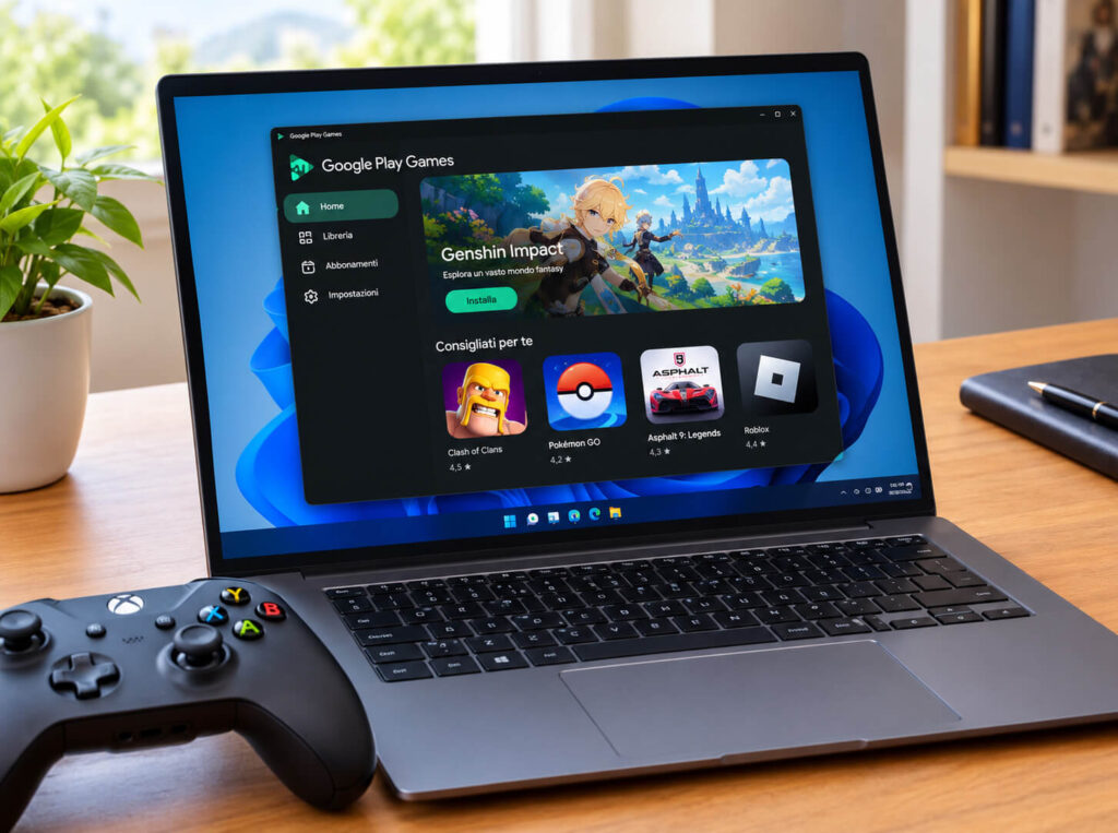 Google Play Games su PC Windows: guida completa all’installazione e all’uso