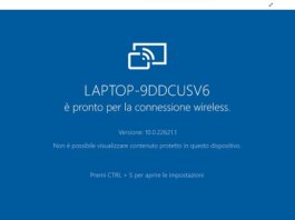 Schermo Wireless App Windows 11